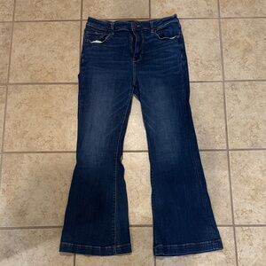 American Eagle Outfitters Dark Blue Flare Jeans
